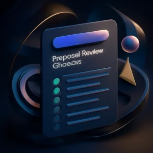 Proposal Review Checklist